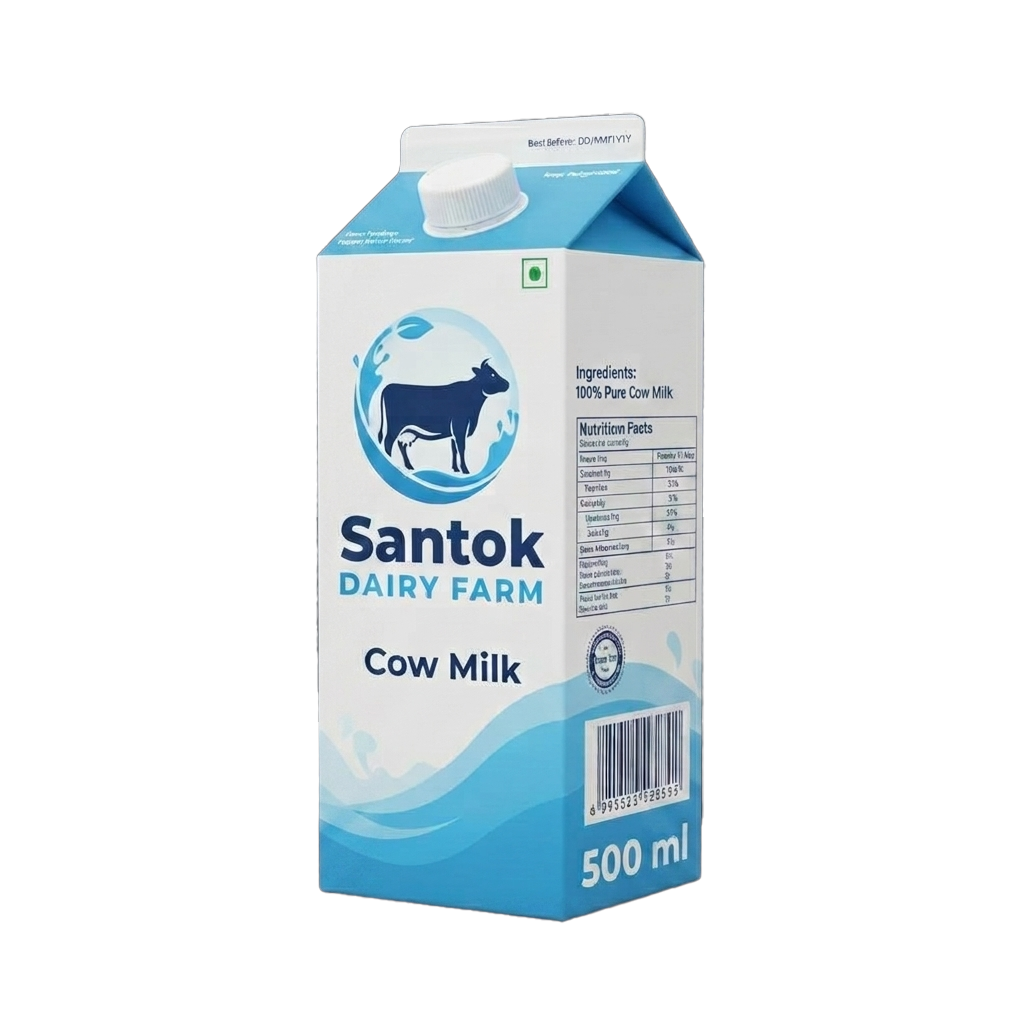 Santok Dairy Farm fresh milk pack